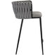 Sarai 33 inch Belfast Koala Grey Counter Stool